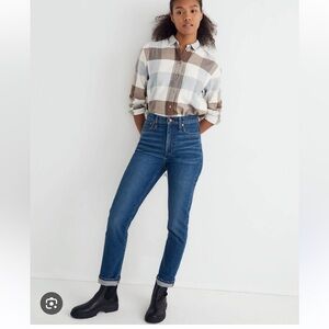 Madewell High-rise Slim boyjean